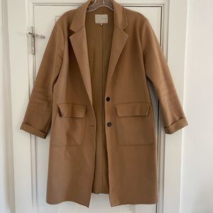 Oak + Fort Camel Coat